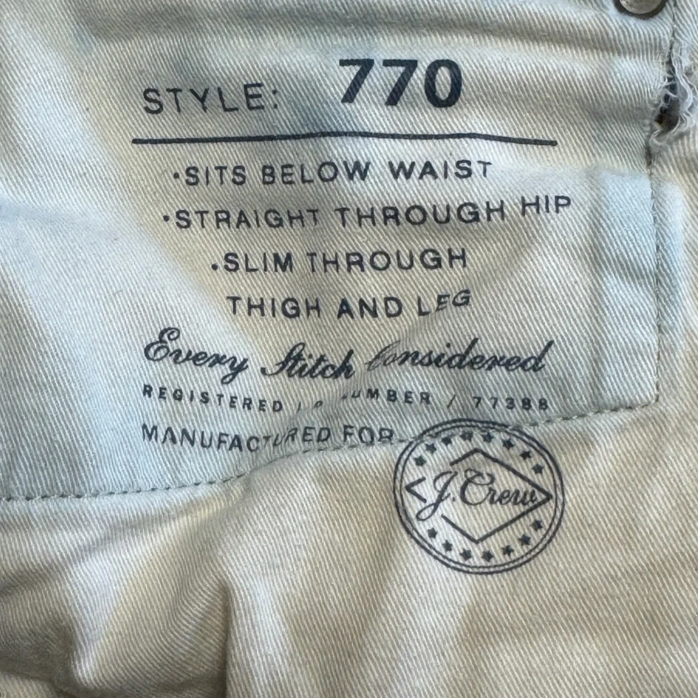 J. Crew 770™ Straight-fit jean SZ 30x30